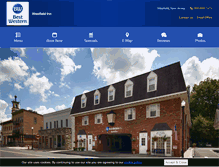 Tablet Screenshot of hotelwestfield.com
